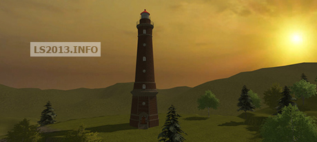 New lighthouse of Borkum
