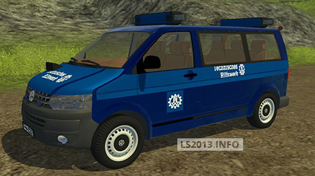 Volgswagen-T-5-THW-Police-v-1.0