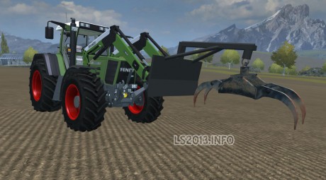 Frontloader-Forestry-Pliers-Adapter-v-1.0