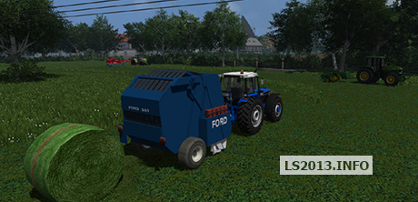 Ford 552 round baler #2