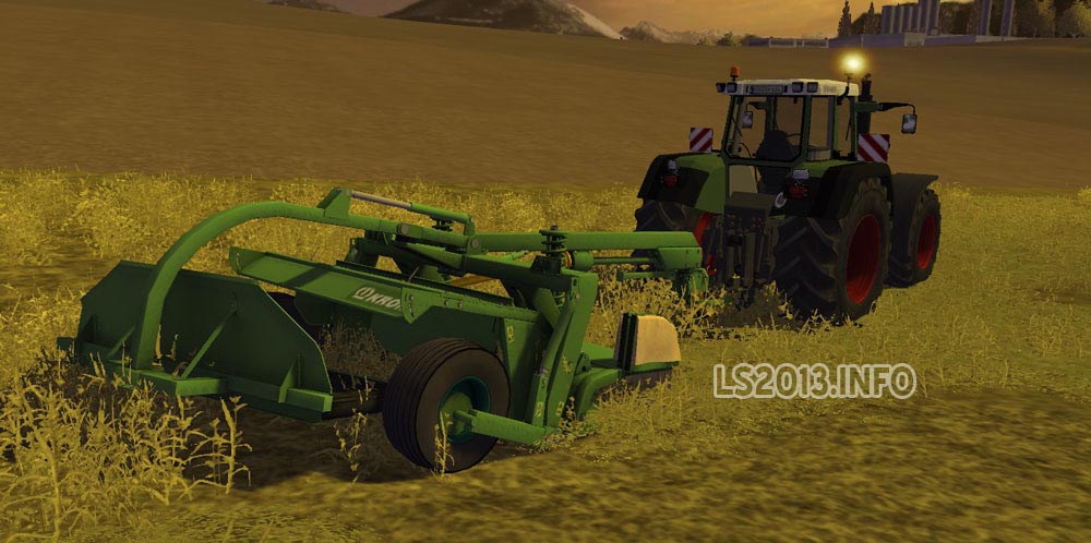 mower and grass pickup mod fs13